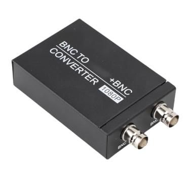 Imagem de ASHATA Conversor BNC para HDMI, Adaptador de Saída de Som BNC para HDTV, Vídeo Analógico de Conversor CVBS PAL NTSC a 720p 1080p Sinal HDMI, para Projetor de Câmera