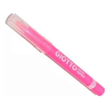 Imagem de Caneta ROSA FLÚOR Permanente para Tecido Marker Decor Textile - 495407