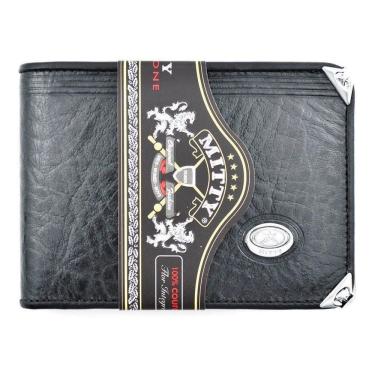 Imagem de Carteira Mitty Em Couro Preta   - M2