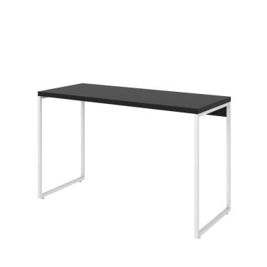 Imagem de Mesa Dynamica 120x50x75cm Preto ônix - Est.branca Preto ônix - Est.branca