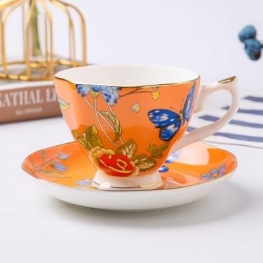 Imagem de THOMPSON Xícara de Chá - Jardim Encantado Laranja 200ml