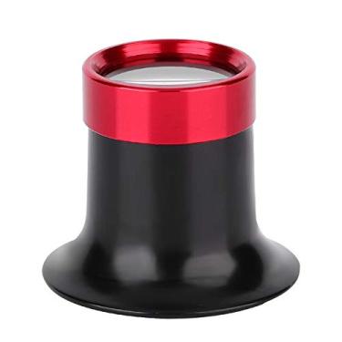 Imagem de Joyzan Lupa de relógio, lente de lupa de liga de alumínio 10x, lupa monocular, reparo, manutenção, laços, ferramenta de reparo portátil, relojoeiros, joias de metal, joias, moedas, diamantes