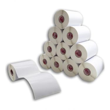 Imagem de 10 Rolos Etiqueta 10x15 100x150 Térmica Serrilha E-commerce