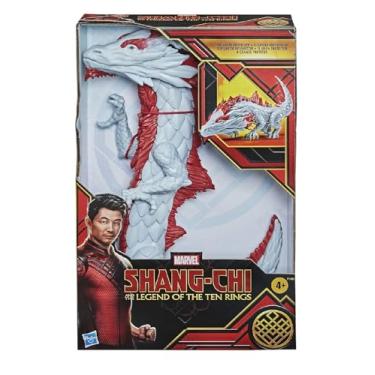 Imagem de Figura Marvel Shang-Chi and Legend Of The Ten Rings Grande Dragão Protetor - F1403 - Hasbro, Branco e vermelho