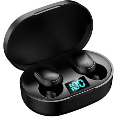 Imagem de Fone de Ouvido Bluetooth Sem Fio Wireless com Visor LED, Som Hi-Fi Estéreo, Cancelamento de Ruído, Toque Inteligente, Bateria Longa Duração, Corrida Compatível com Android e iOS Linha Premium