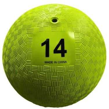 Imagem de Kit Escolar Bola Iniciação Esportivo N14 - 05 Unidades - Focus, Verde