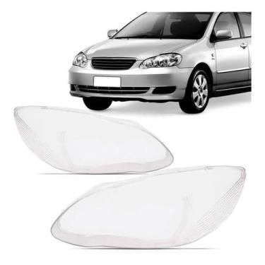 Imagem de Lente Farol Corolla/Fielder 2003 A 2008 - Lado Esquerdo (Motorista) - 
