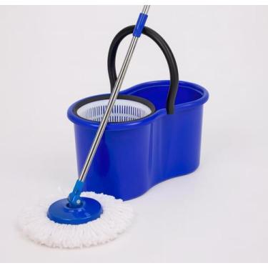 Imagem de Esfregão Mop BestChair com Balde Centrifuga 10L Azul - Best Chair