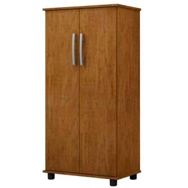 Imagem de Armário Multiuso Classic 4 Prateleiras 2 Portas Benetil Cor Cinamomo -