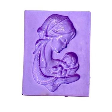 Imagem de F1442 molde de silicone dia das mães confeitaria biscuit - confeitaria