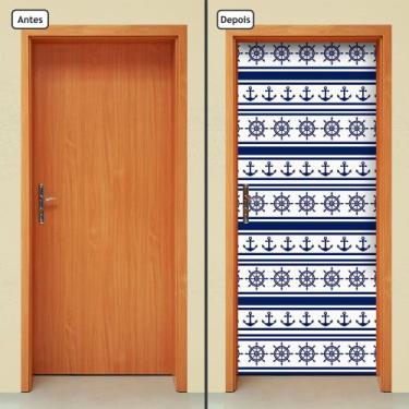 Imagem de Adesivo Decorativo de Porta - Marítimo - 886cnpt - Allodi