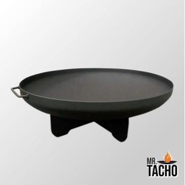 Imagem de Fire Pit Lareira Portátil 70cm Aço Corten Grafite LG-F12 Mr Tacho