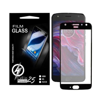 Imagem de Película De Vidro 3d Moto X4 XT1900 5.2 Preta Cobre A 100% - Cell In P