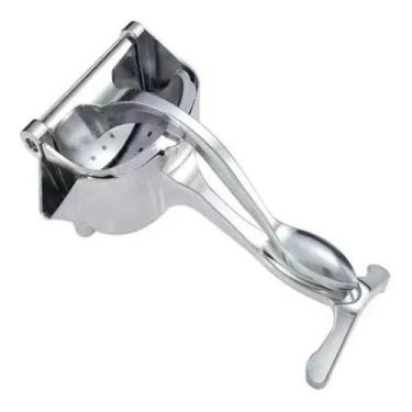Imagem de Espremedor Inox Frutas Manual Extrator Com Bico - Makeda