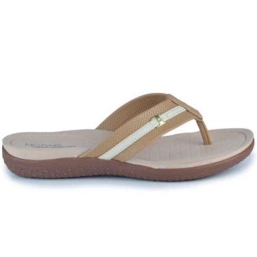 Imagem de Sandália Rasteira Modare Feminina TM 7125.244, 38, Creme