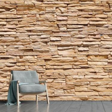 Imagem de Papel de Parede Pedras Canjiquinha Rustico Sala Adesivo - 258pcm - All