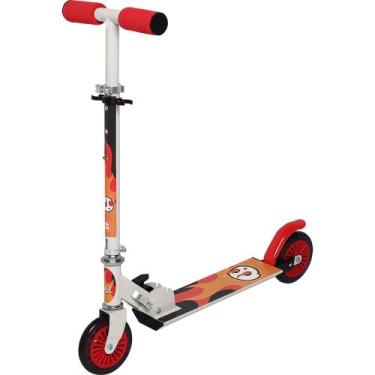 Imagem de Patinete Infantil Radical On Fire Cinza Bel, Cinza, Único