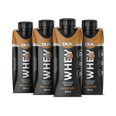 Imagem de Whey protein shake - 250ml (pack c/ 4 unidades) - Dux Nutrition, Doce 