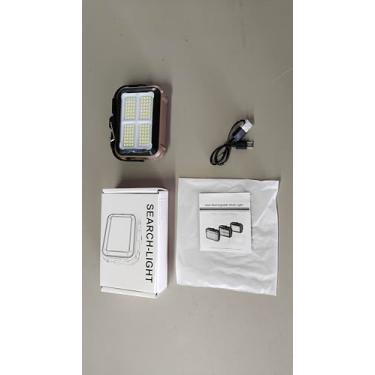 Imagem de Luz de camping solar Luz de tenda ao ar livre Lâmpada solar Pendurada luz pendurada com traseiro magnético tipo C Recarregável e bateria de 3600mAh para acampar iluminação de