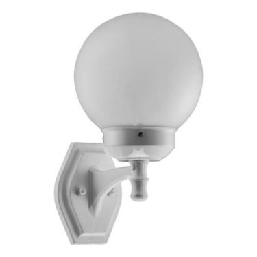 Imagem de Arandela Luminária Externa De Parede Globo Alumínio 567 - Click Injet,