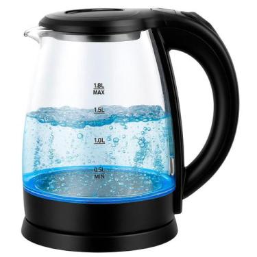 Imagem de Chaleira Elétrica de Vidro 1,8L 1500W com Desligamento Automático - Ti