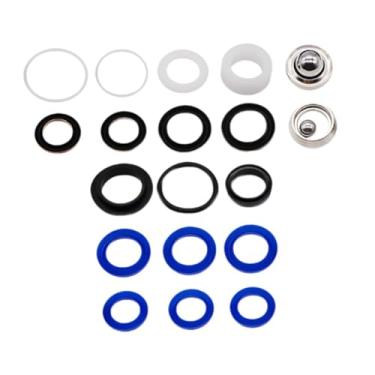 Imagem de Fenteer Kit de reparo de bomba de vedação de pulverizador de tinta sem ar, componentes de manutenção, peças, kit de reparo de vedação, anéis de vedação, Style B