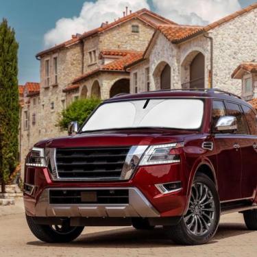 Imagem de Pára-brisa Sun Shade SLOGENTO 240T Custom Fit Nissan Armada