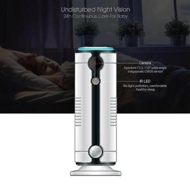 Imagem de Monitores de bebê wi-fi câmera doméstica câmera interna sem fio câmera