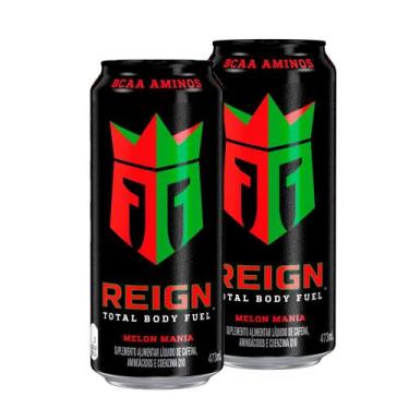 Imagem de Kit 2 Bebida de Performance Reign Total Body Fuel Sabor Melancia Zero 