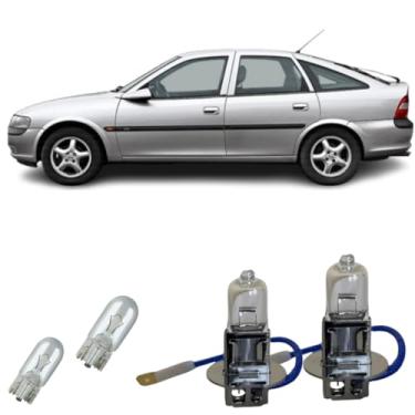 Imagem de KIT LÂMPADAS H3 PARA FAROL DE MILHA GM VECTRA 1993 A 2011 - ACOMPANHA PAR DE LÂMPADAS PINGO- MARCA TIGER AUTO