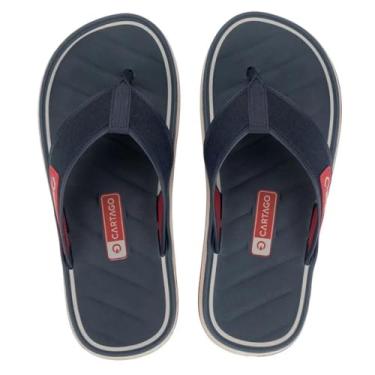 Imagem de Chinelo de dedo Cartago Málaga Sport- Azul Marinho