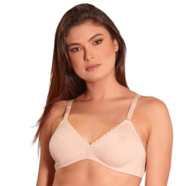 Imagem de Sutiã Básico Sem Bojo Duloren 121563 - Coleção Ibiza, Bege, G