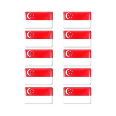 Imagem de Adesivos De Epóxi Com Bandeiras Da Espanha, 10 Peças, Decalques Para D