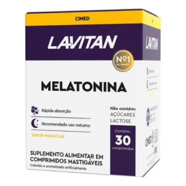 Imagem de Lavitan Melatonina 30 Comprimidos Mastigáveis Maracujá Cimed