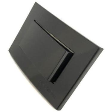 Imagem de Interruptor Para Embutir Em Móvel Ebony Preto Sleek
