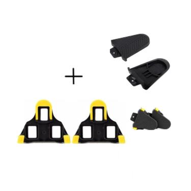 Imagem de Kit Taco Taquinho Speed Bike + Capa Pedal Shimano Sm-Sh45