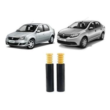 Imagem de Par Batente Coifa Amortecedor Traseira Logan 2018 2019 2020