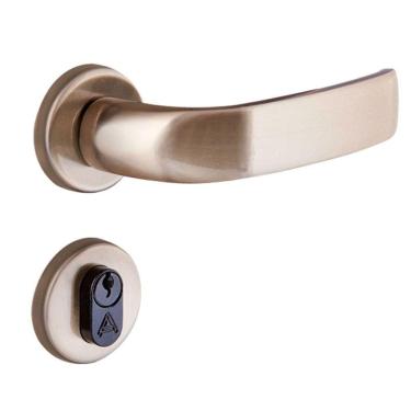 Imagem de Fechadura Home Externa Bronze Latonado - 66161 - Aliança Fech. Home- Ext.4151 Bronze Latonado - 66161 - Aliança