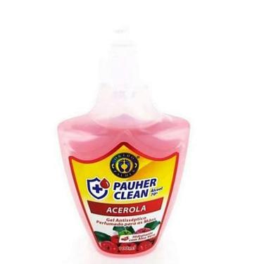 Imagem de Álcool Gel 70% Hidratante Pauher Clean Acerola 100 Ml
