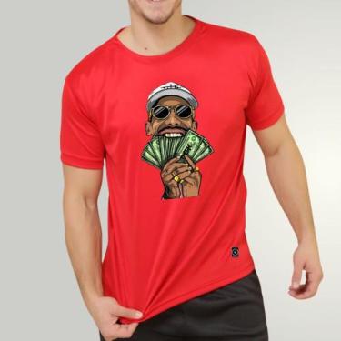 Imagem de Camiseta Masculina Trap Money Estampada 100% Algodão Premium - MKR, Ve