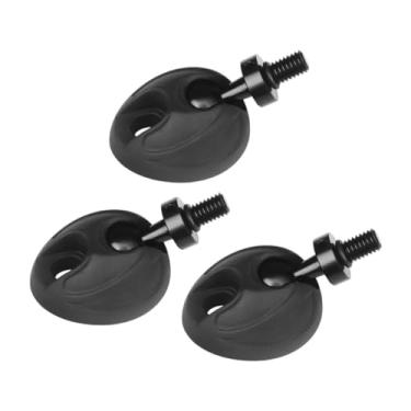 Imagem de MotiveTech Almofada de substituição para pés de tripé, peças ajustáveis, suprimentos, antiderrapante, compacto, universal, monopé, acessórios para pernas, 3 Pedaços