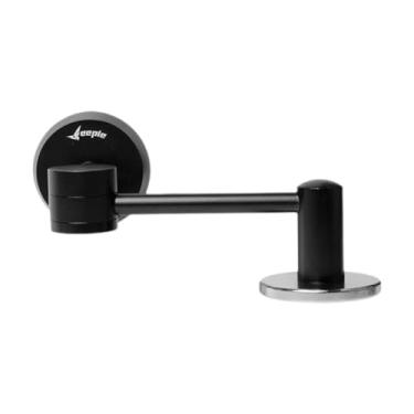 Imagem de KiBcsLic Suporte para filtro de café, suporte para filtro de café, organização automática por adsorção, utensílios, acessórios para máquina de café expresso, Preto