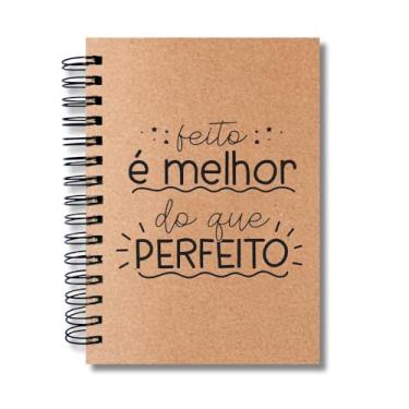 Imagem de Caderno Sem Pautas Capa Dura 200 Fls 400 Pág A5 Perfeito