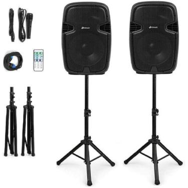 Imagem de Sistema de alto-falantes GOFLAME Portable 15 PA 3000W Bluetooth com mi