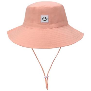 Imagem de Bucket Hat 55cube Baby Toddler, chapéu de sol para meninas de 2 a 4 an