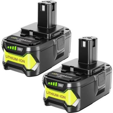 Imagem de Bateria FORNERGY 18V 5.0Ah Li-Ion, pacote com 2 unidades para Ryobi