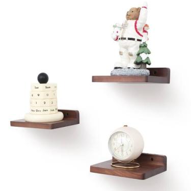 Imagem de Prateleira flutuante NIUBEST Small Display Ledges 13x15cm de madeira