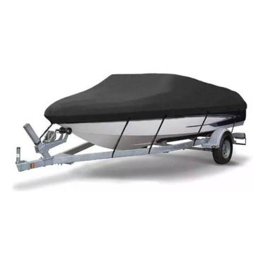 Imagem de Capa Para Lancha Luna 180 Capota Baixa - Rip Stop Preto