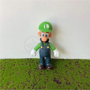 Imagem de Boneco Action Figure Luigi Articulado 23cm Super Mario World