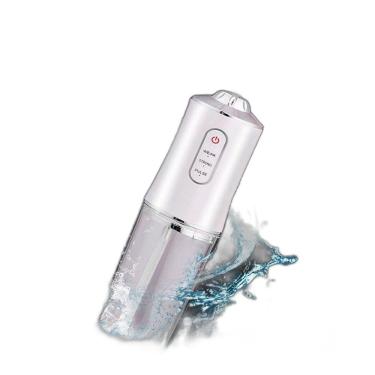 Imagem de Higienizador Bucal Recarregável Com 4 Bicos Limpeza Dental